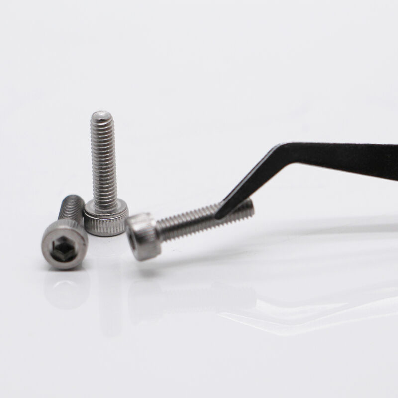 स्टेनलेस स्टील अल्ट्रा-माइक्रो प्रेसिजन पैन हेड स्क्रू M0.5-M3 औद्योगिक अनुप्रयोगों के लिए निकेल लेपित