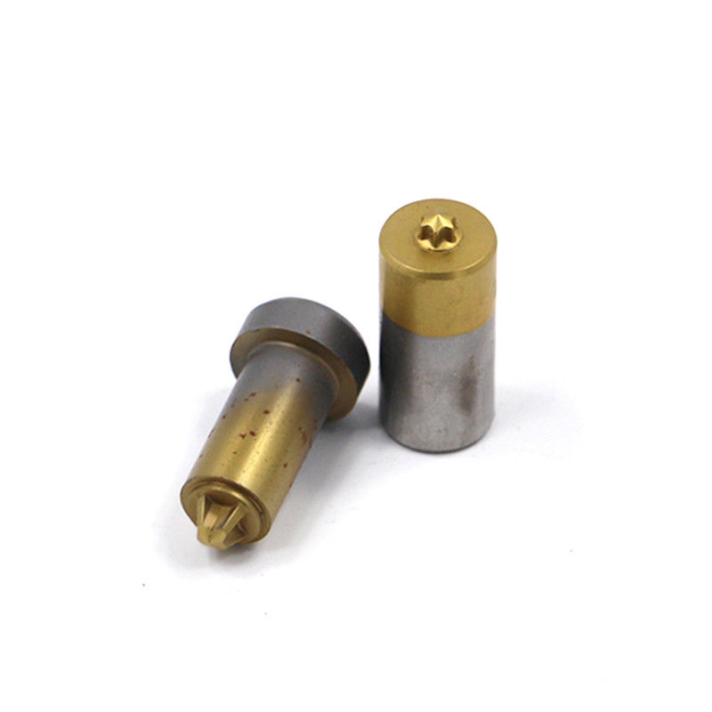 औद्योगिक रूप से कठोर स्टील स्क्रू पंच टूल जिसमें 250000-300000 शॉट्स का जीवनकाल और 2D/3D/CAD/DWG/STEP/PDF/UG डिज़ाइन है