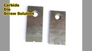 YG15 कार्बाइड डाई स्क्रू मोल्ड कस्टम स्टील केस